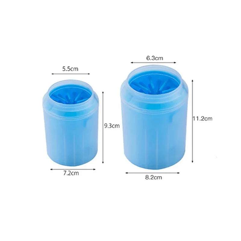 Pet Paw Cleaner Soft Silicone Foot Cleaning Brush Portable