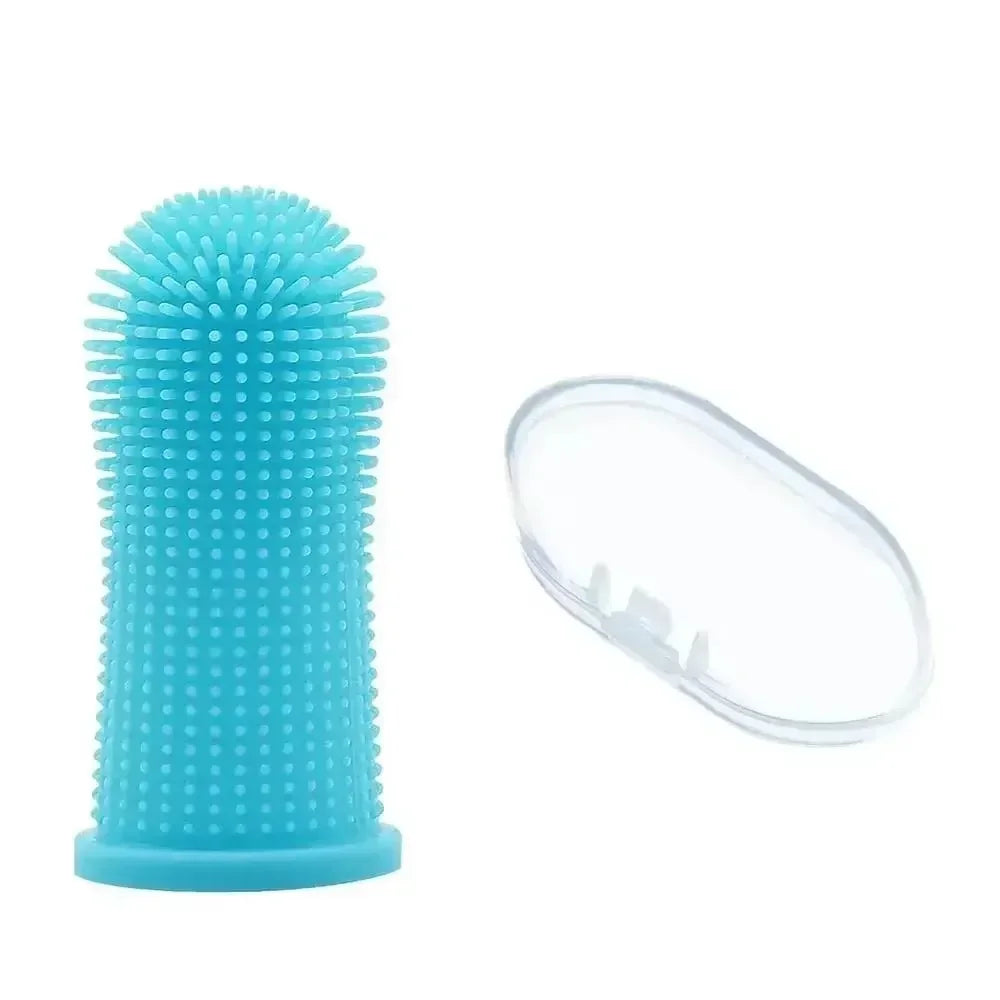 3/1pcs pet finger toothbrush Pet
