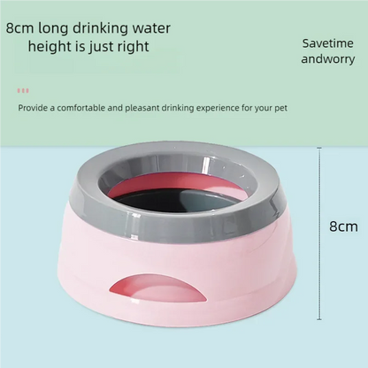 Portable Plastic Pet Dog Bowls