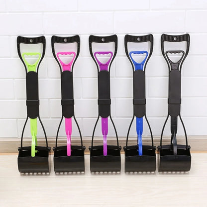Durable Dog Poop Grabber Easy Cleaning Outdoor Pet Pooper Scooper