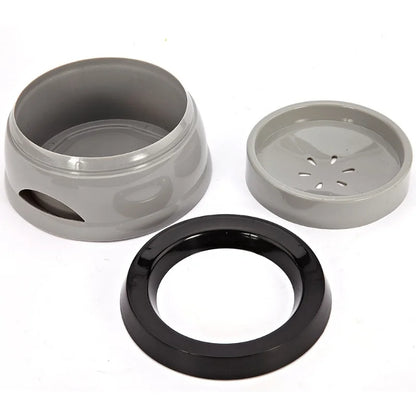 Portable Plastic Pet Dog Bowls