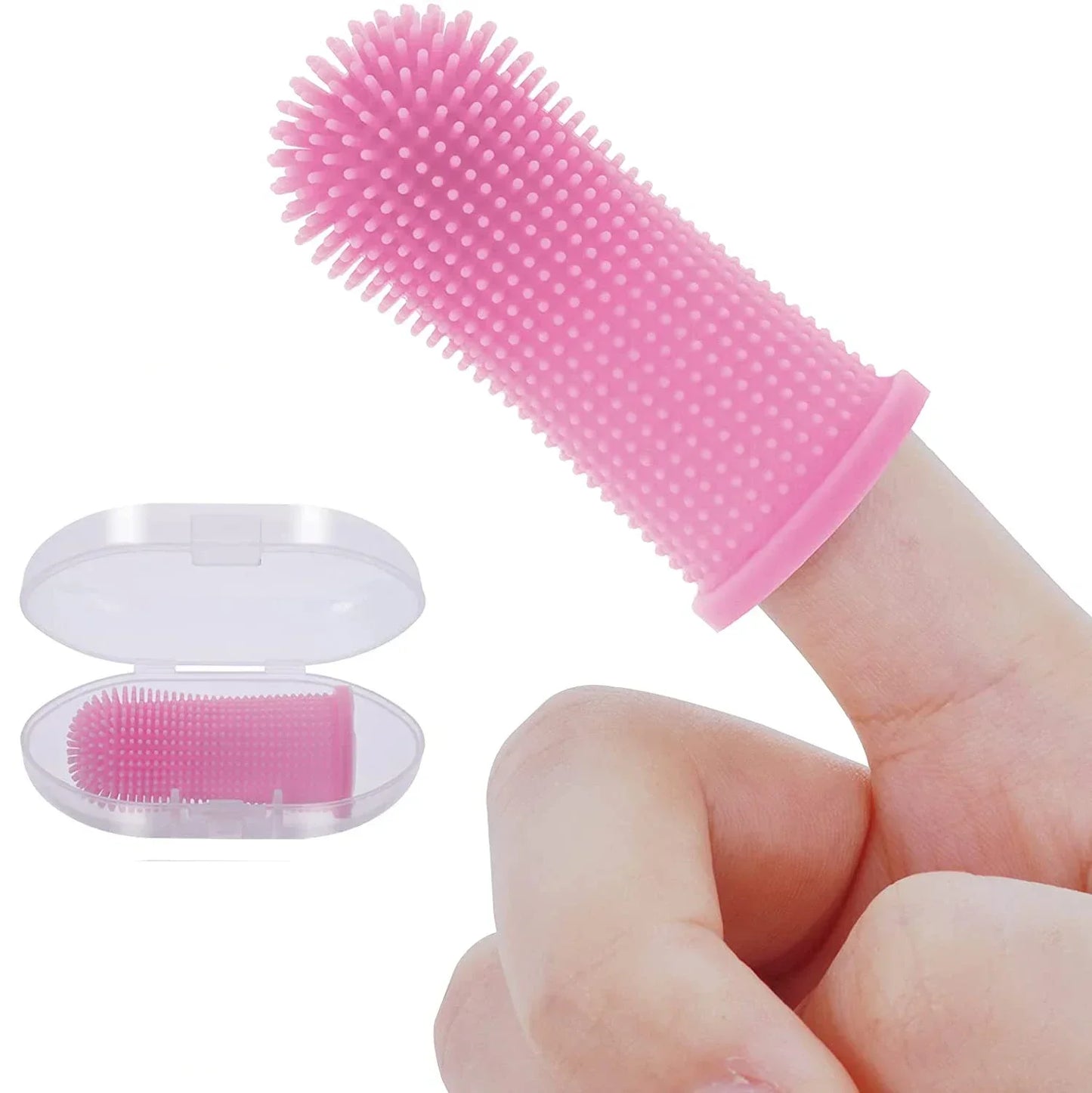 3/1pcs pet finger toothbrush Pet