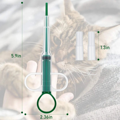 Pet Medication Dispenser, Pressing Feeding Stick for Cats