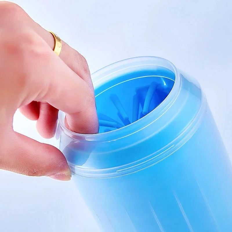 Pet Paw Cleaner Soft Silicone Foot Cleaning Brush Portable