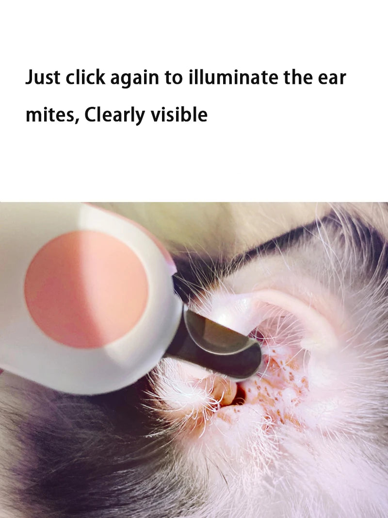 LED Light Cat Dog Nail Clipper Cutter Professional