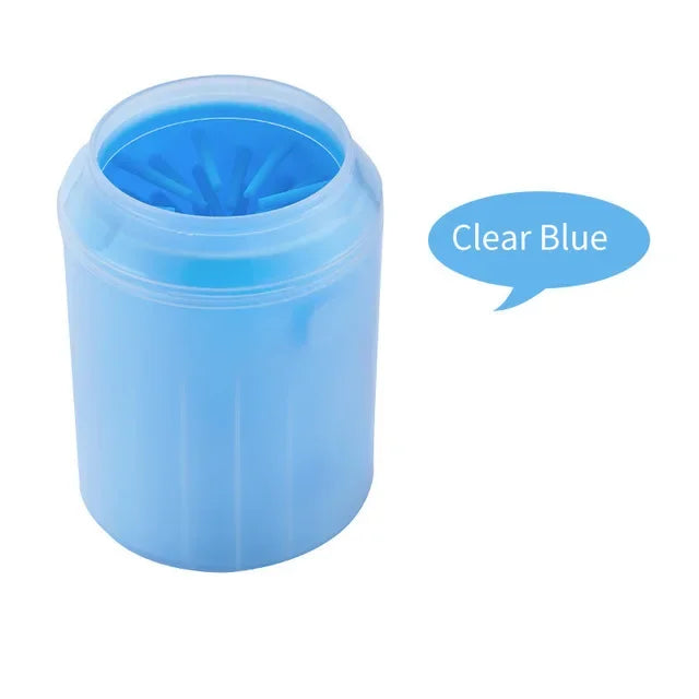 Pet Paw Cleaner Soft Silicone Foot Cleaning Brush Portable