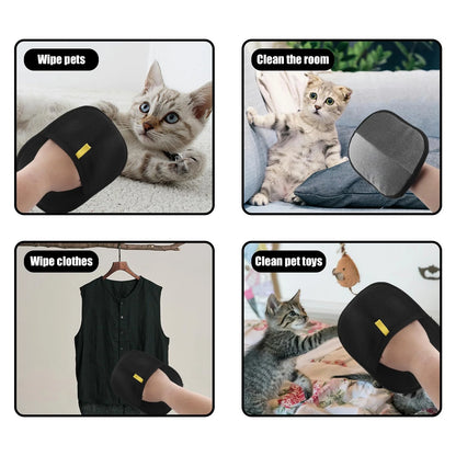 Pet Hair Removal Tool Reusable Static Removal Gloves