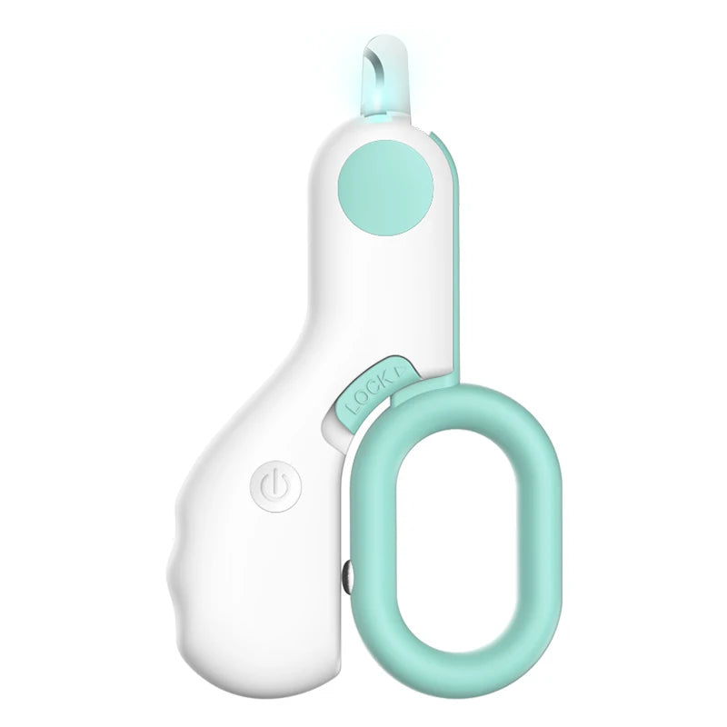 LED Light Cat Dog Nail Clipper Cutter Professional