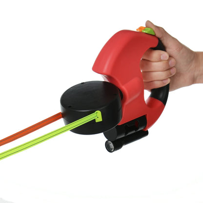 3m Retractable Dog Leash For Small Dogs Reflective Dual Pet