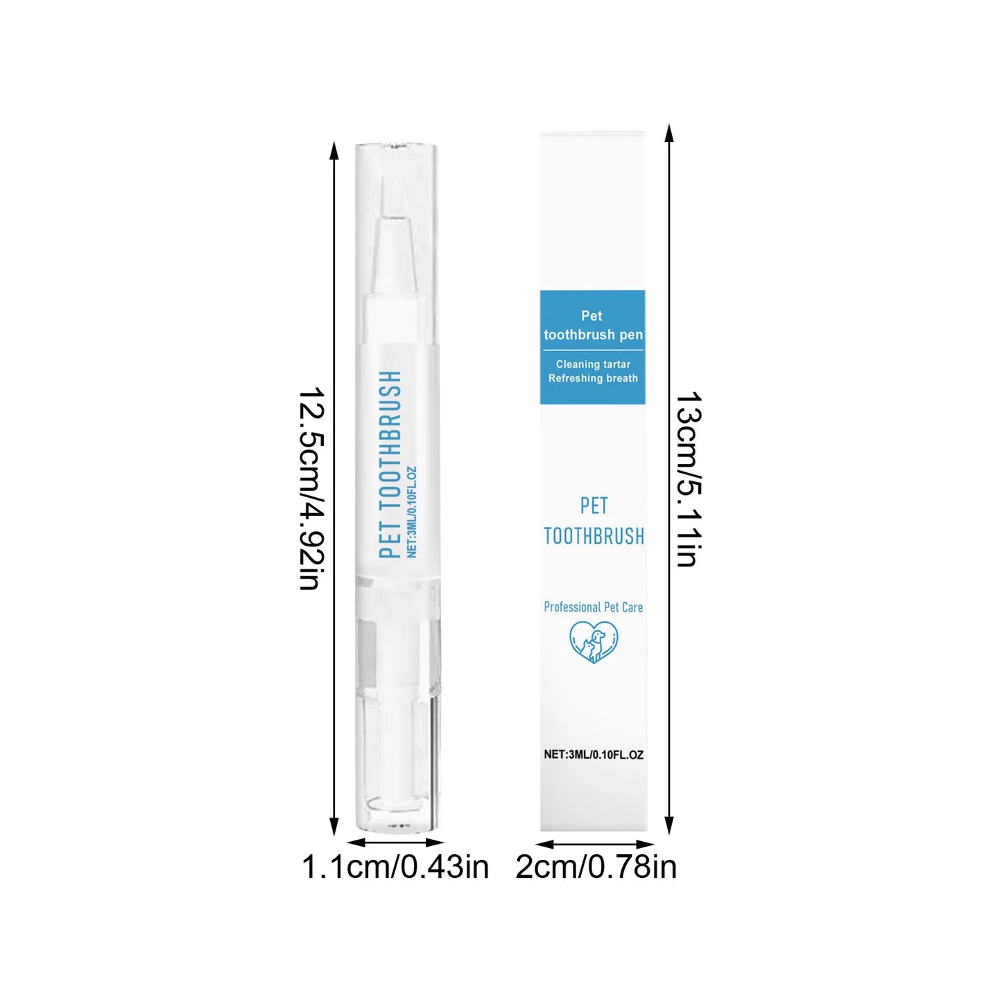 Pet Toothbrush Pen Teeth Cleaning
