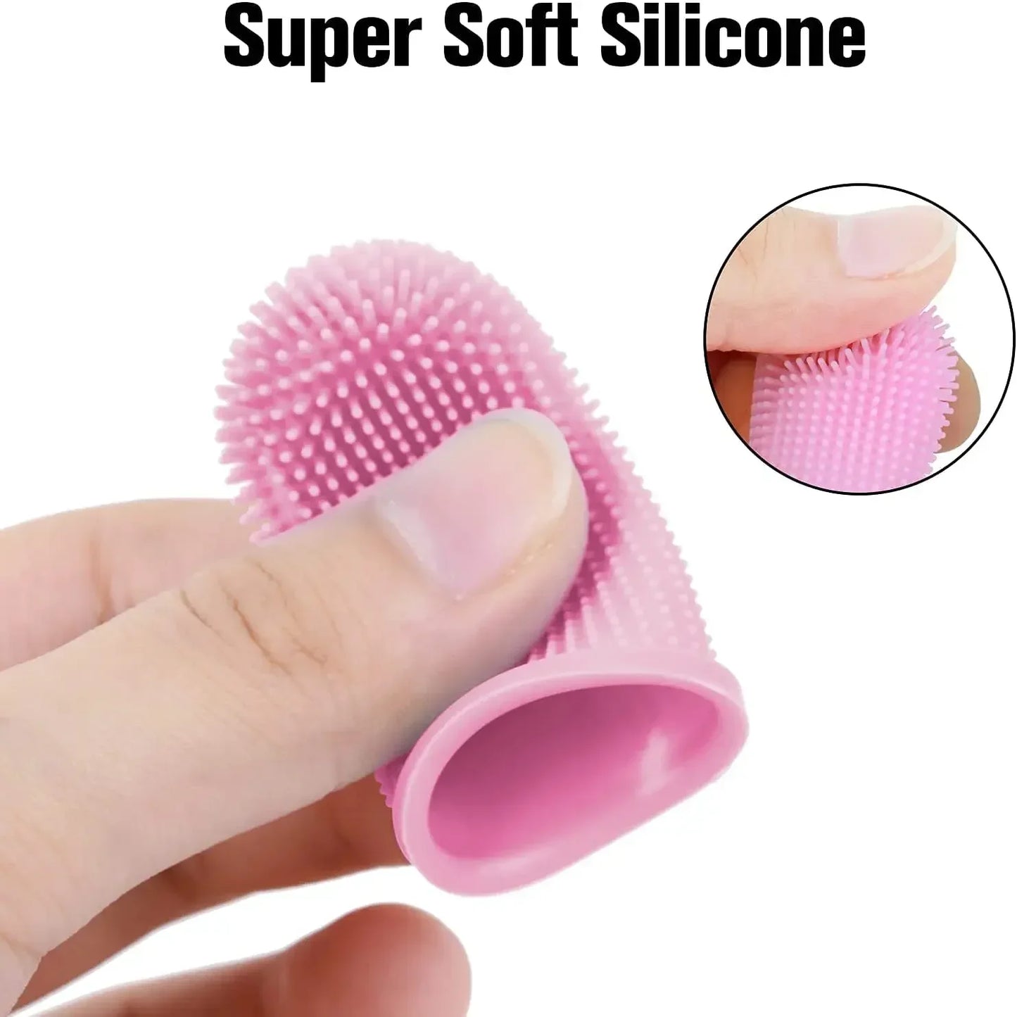 3/1pcs pet finger toothbrush Pet
