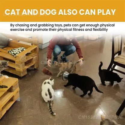 Pet Interactive Mouse Toy Plush Simulation Sound-Making Cat