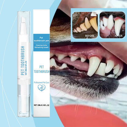 Pet Toothbrush Pen Teeth Cleaning